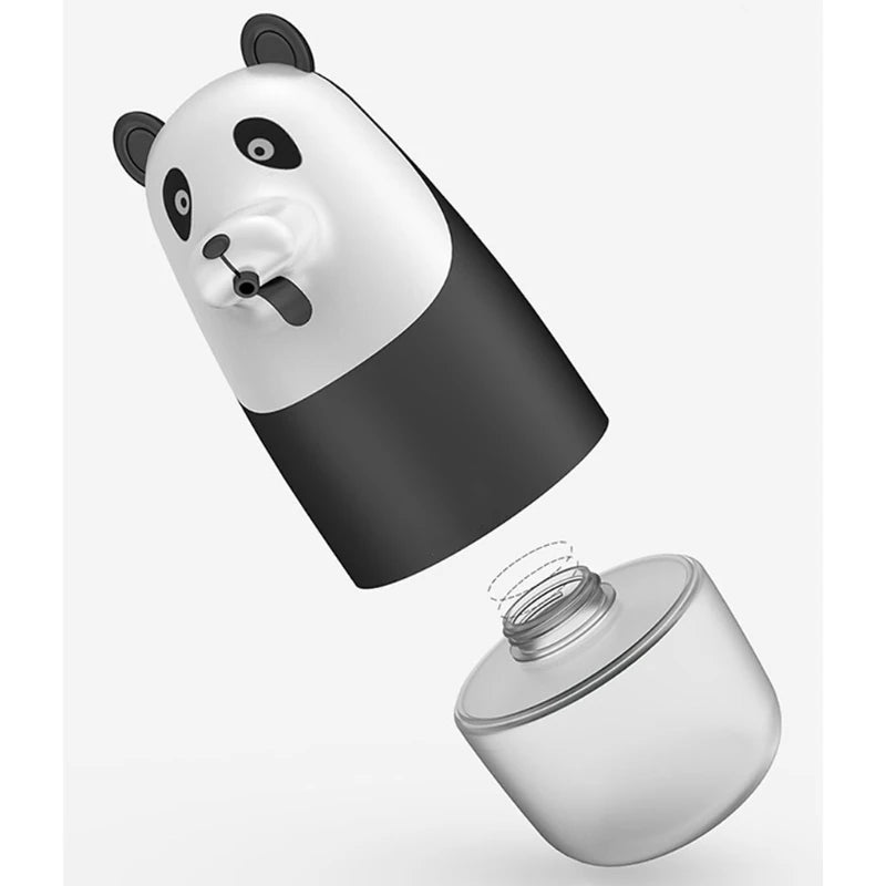 Automatic Touchless Infrared Soap Wash Sensor Panda Cartoon Liquid Foam Soap Dispenser for Office Home Hotel USB Charge