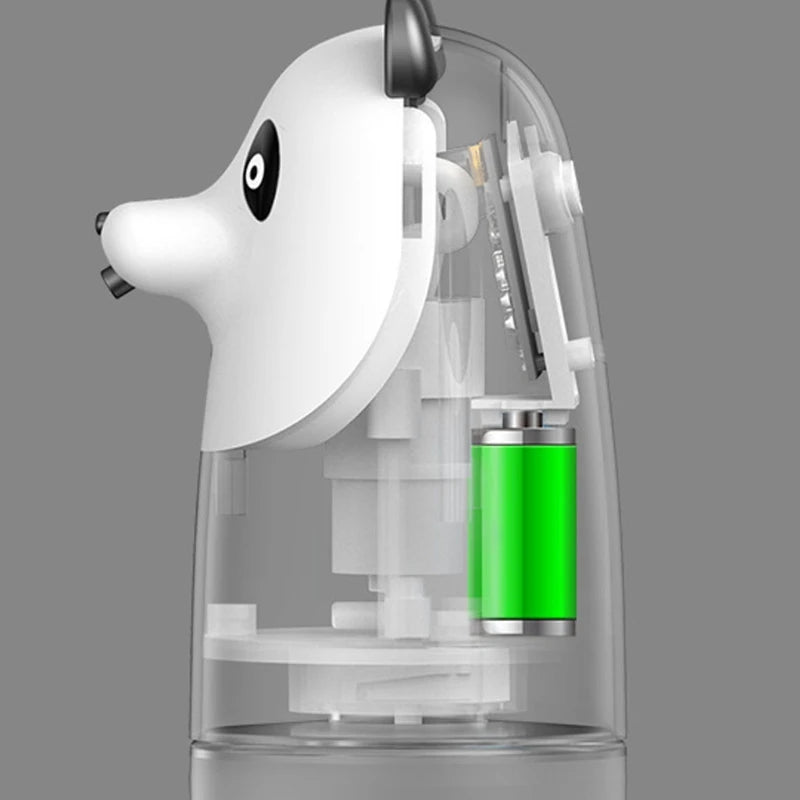 Automatic Touchless Infrared Soap Wash Sensor Panda Cartoon Liquid Foam Soap Dispenser for Office Home Hotel USB Charge