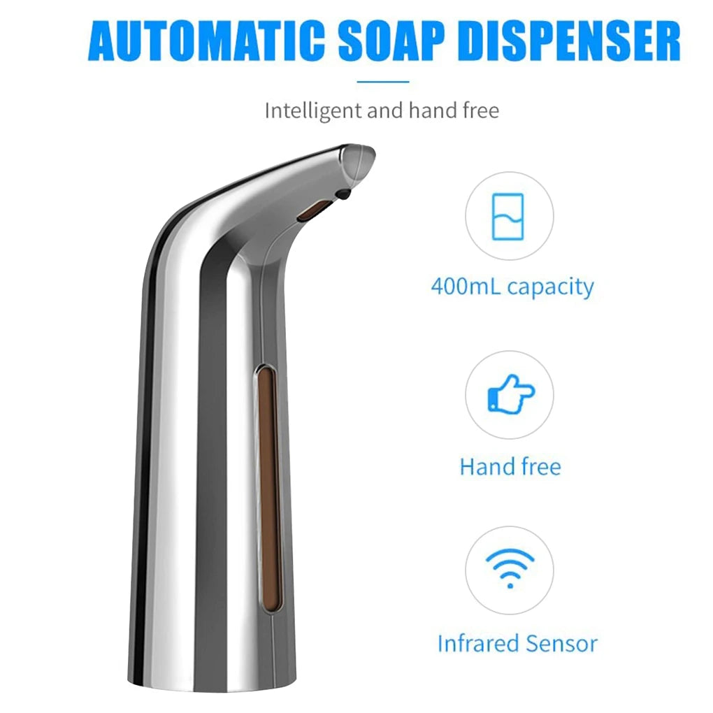 Automatic Soap Dispenser Electric Touchless Infrared Sensor Soap Dispenser Kitchen Dish Liquid Auto Hand Soap Dispenser